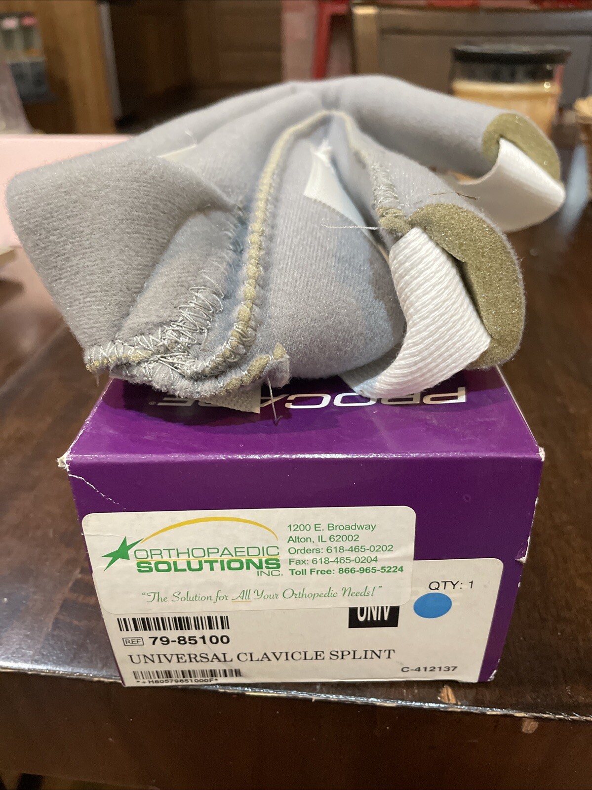 PROCARE 79-85100 UNIVERSAL Clavicle Splint UNUSED BRAND NEW!