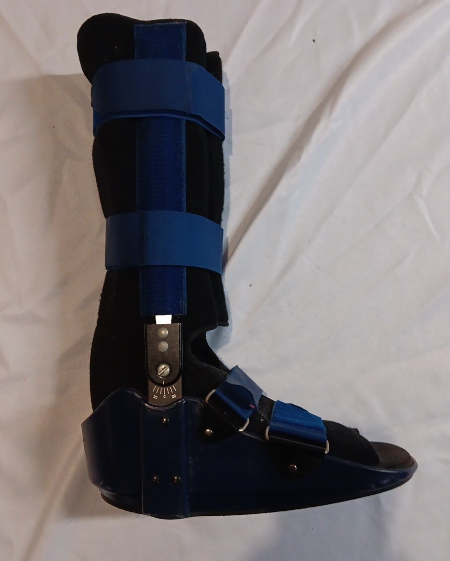 Bird and Cronin- Anklizer 2 Stablizing Boot- Blue and Black