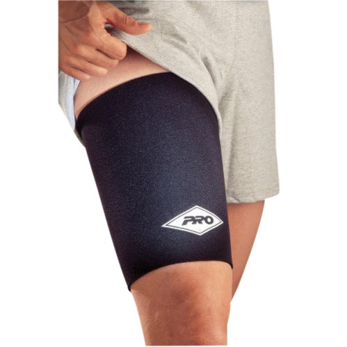 Pro Neoprene Thigh Support – Medium Size for Athletic Recovery & Comfort