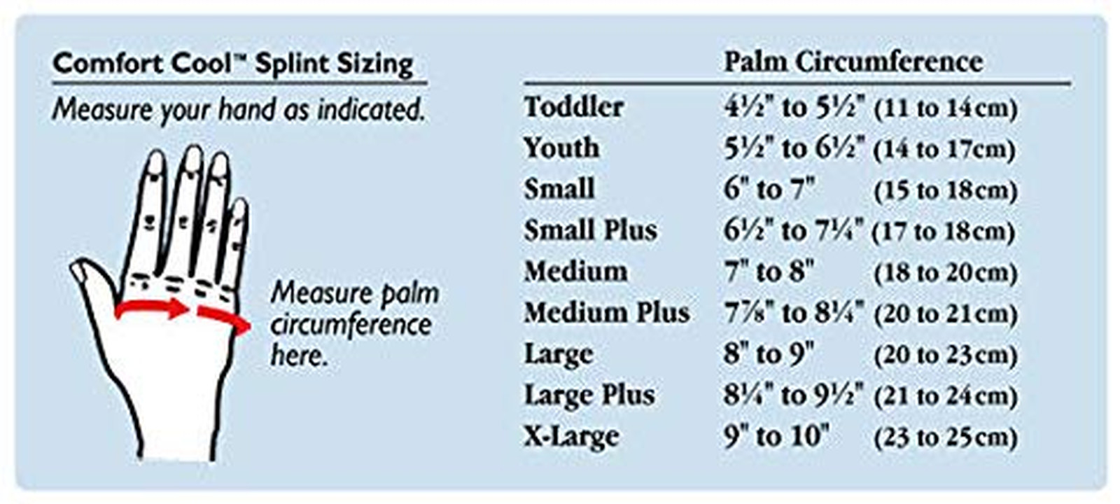 North Coast Medical CMC Restriction Splint, Left, Small Plus, Black