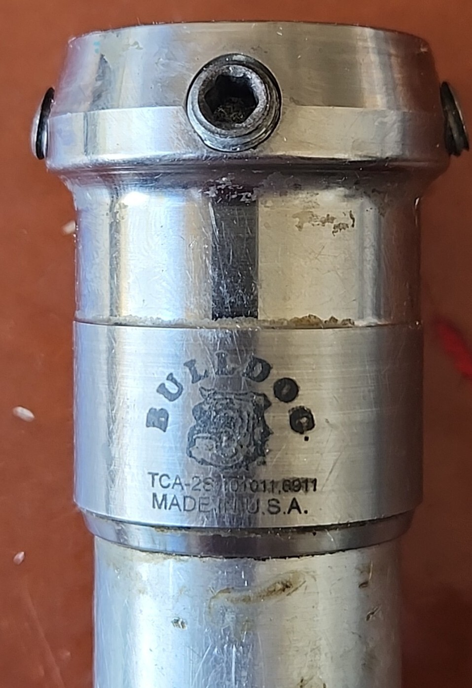 BULLDOG Heavy Duty PROSTHETIC Clamp, Stainless Steel 40mm [TCA-2S] W/6″ Tube