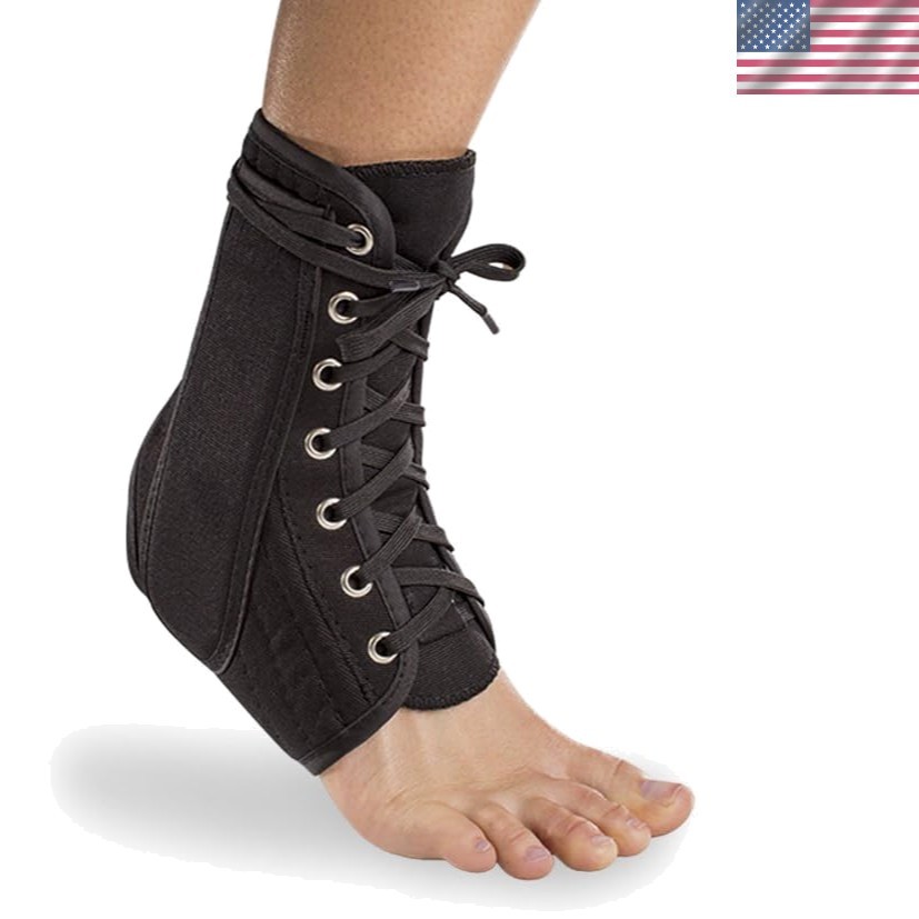 Lace-Up Ankle Support Brace, Small