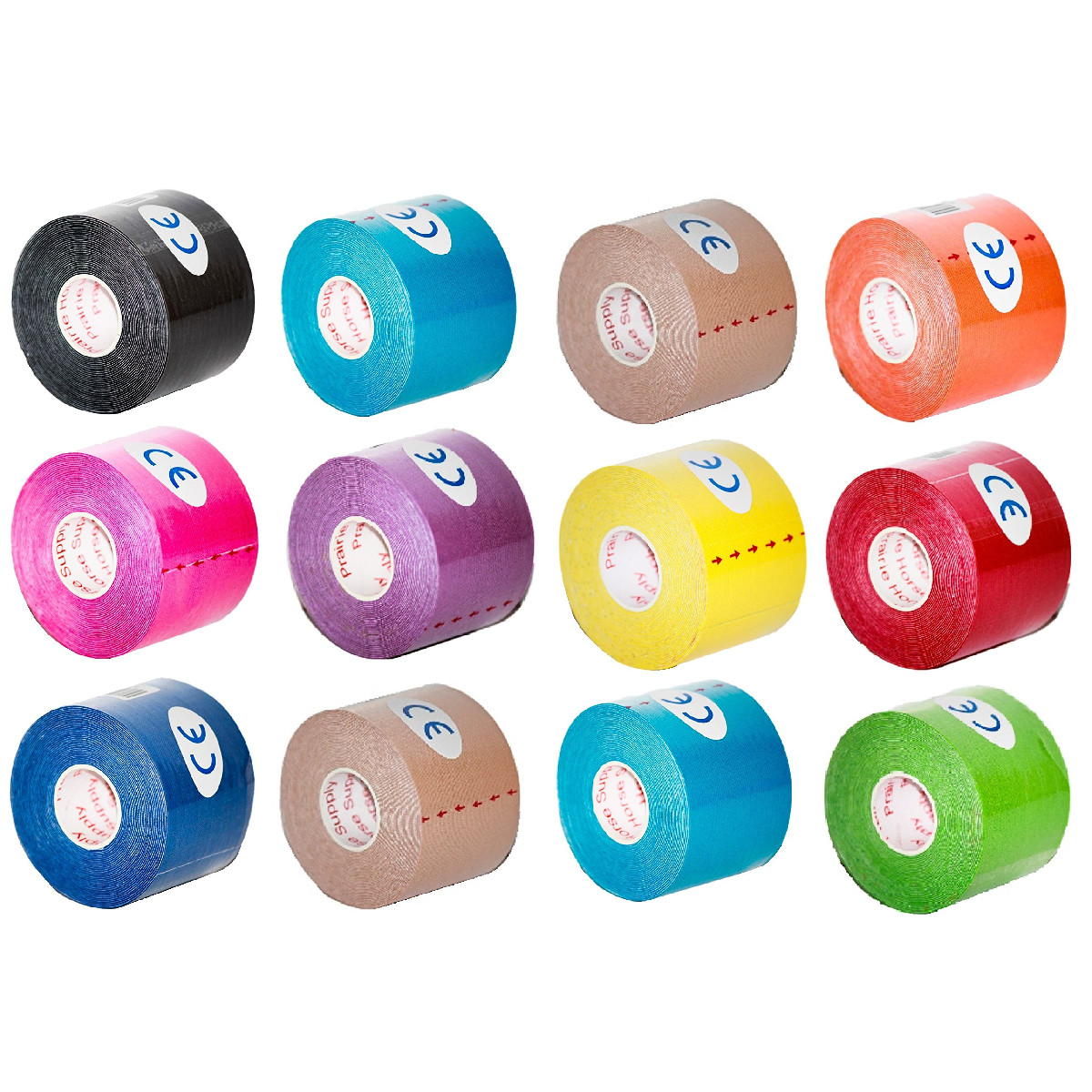 Prairie Horse Supply Premium Kinesiology Tape Pro 2In X 16.4Ft – Waterproof