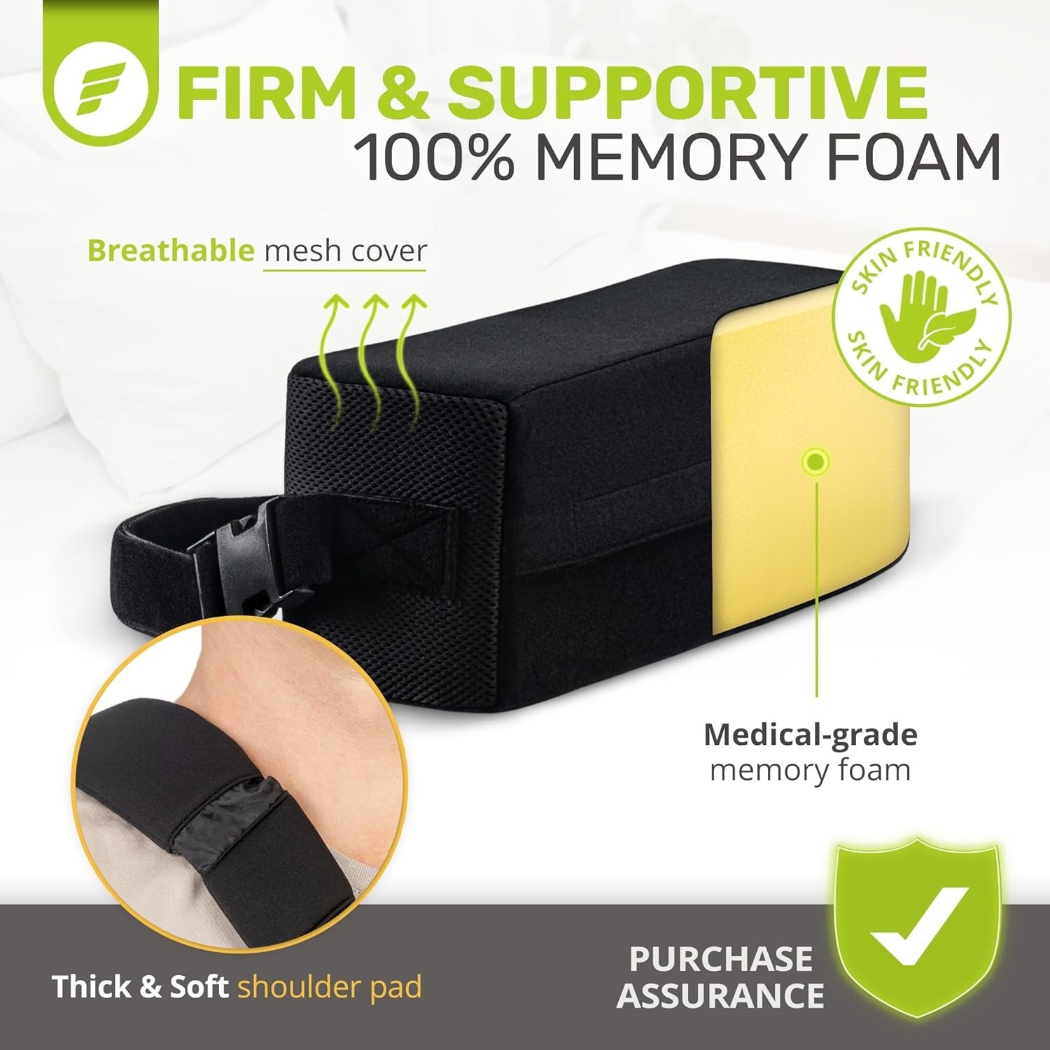 Shoulder Sling with Abduction Pillow – Abduction Sling Designed for Athletes…