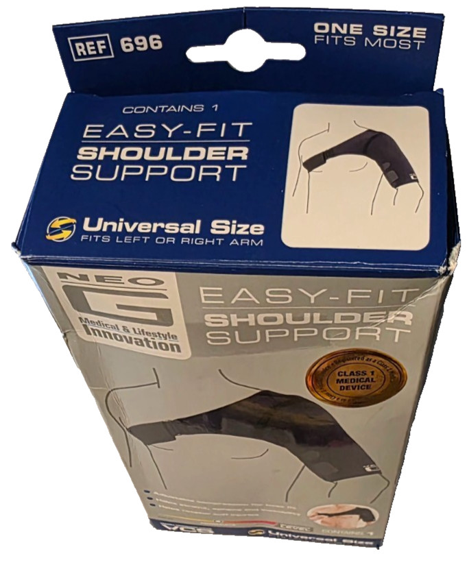NEO G REF 696 EASY-FIT SHOULDER SUPPORT UNIVERSAL SIZE LEFT or RIGHT ARM