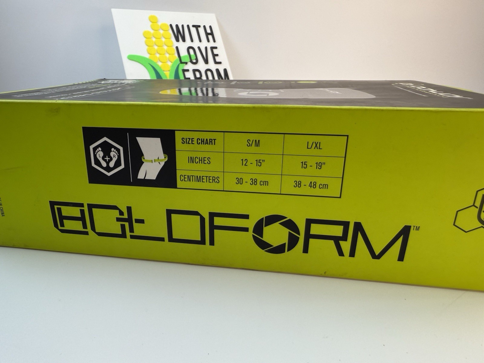 Coldform Knee Wrap Donjoy Performance Hot/Cold Wrap BLACK size L/XL