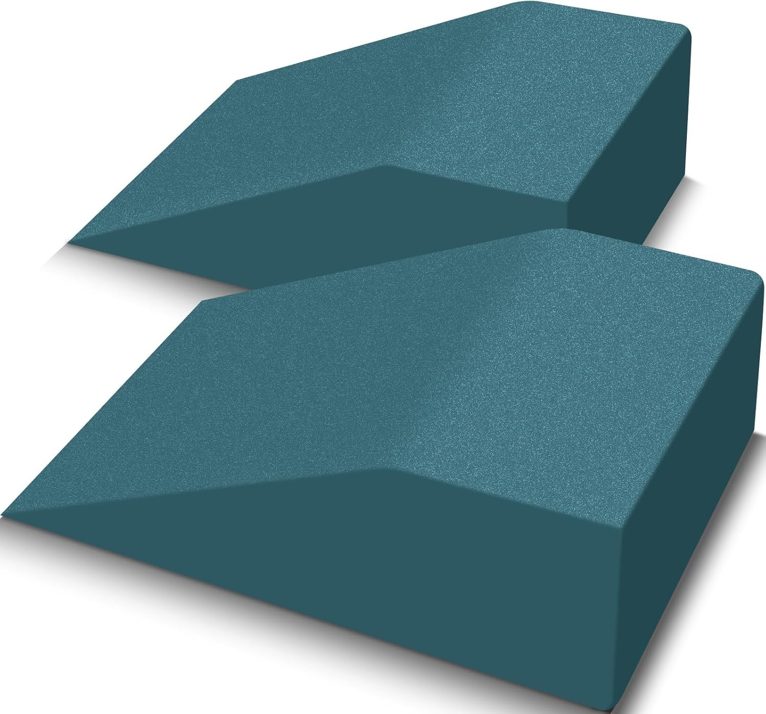Joint-Supporting 2 Pack Squat Wedges for Safe Exercise & Posture Correction