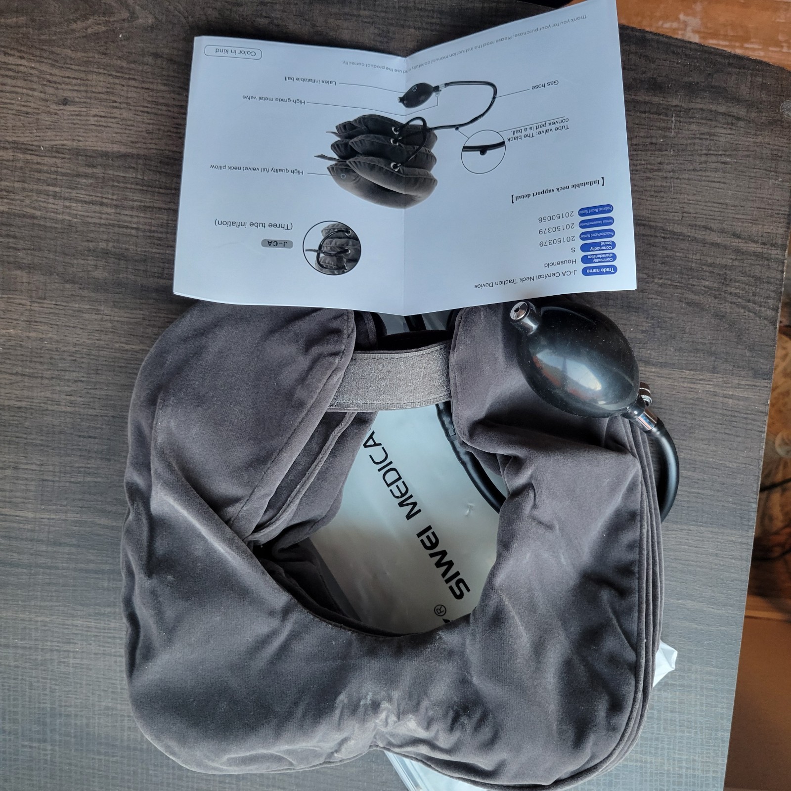 Cervical Neck Traction Device,Relief for Chronic Neck & Shoulder Alignment Pain,