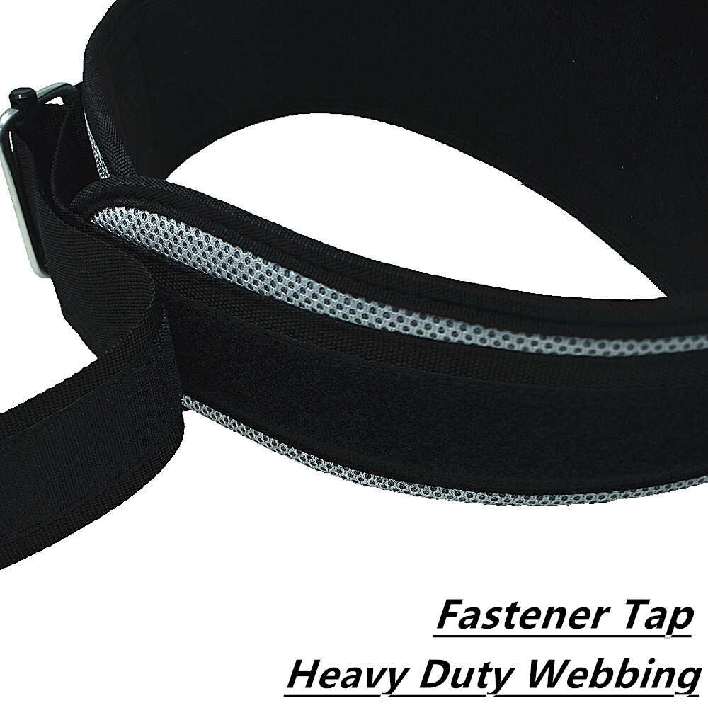Adjustable Weight Lifting Lumbar Support Lower Waist Back Belt Brace Pain Relief