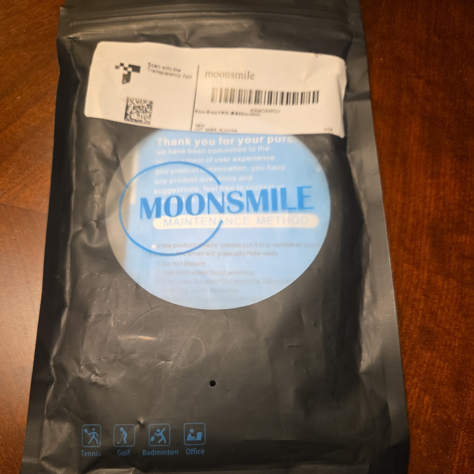 MOONSMILE Forearm Guard & Elbow Brace ,Tennis Elbow Braces Guard For Tendonitis
