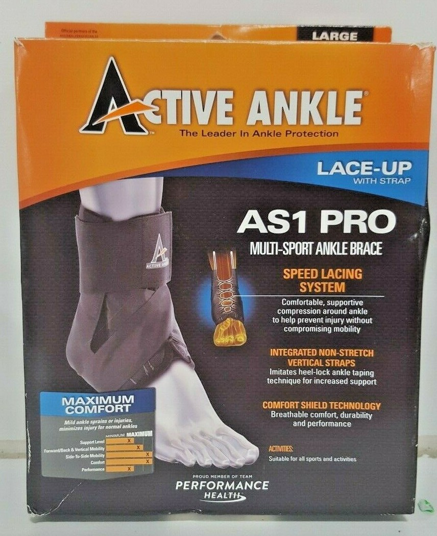 Active Ankle AS1 Pro Lace Up Ankle Brace Large