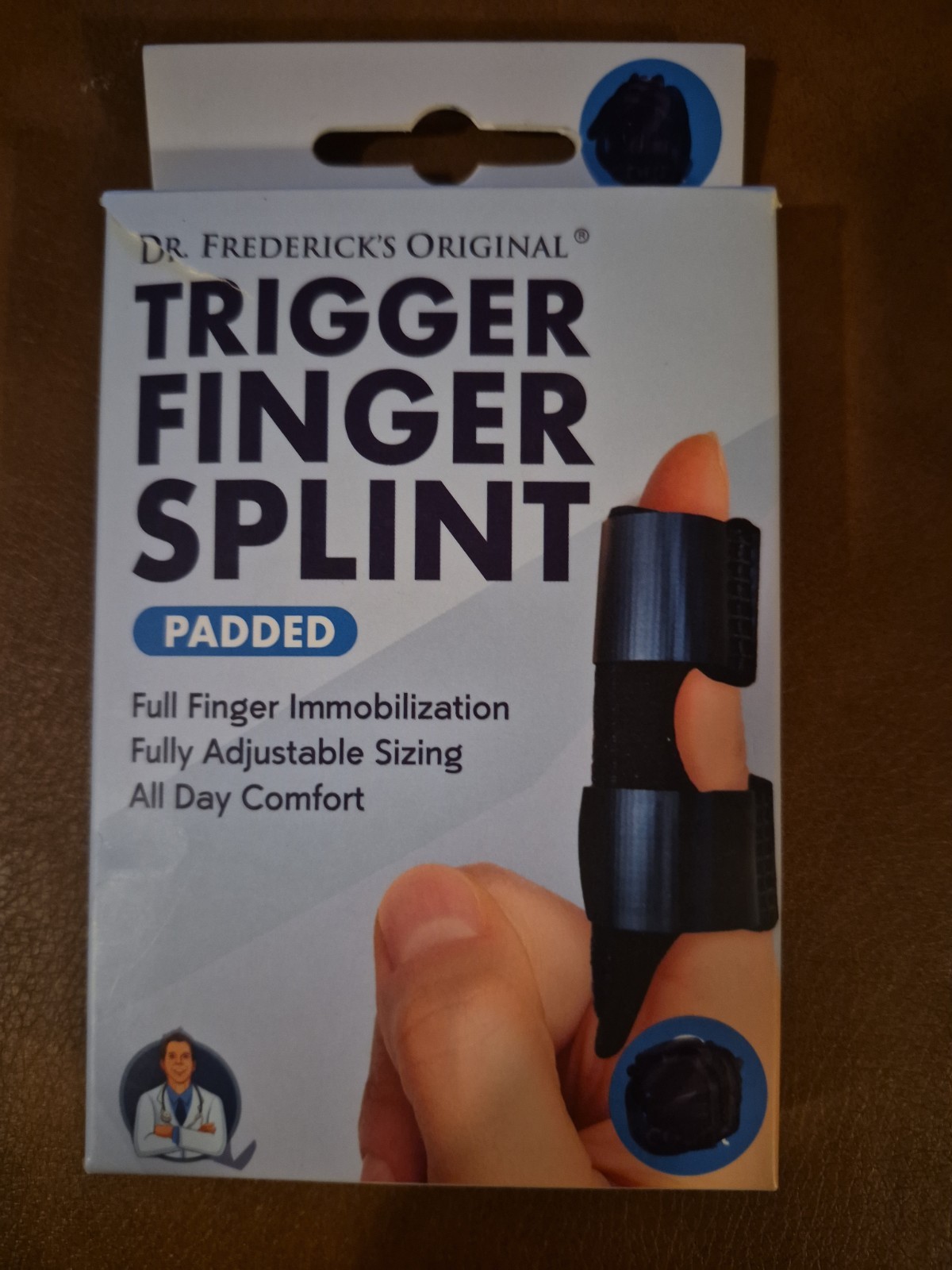 Dr. Frederick’S Trigger Finger Splint – 2 Ct – HSA/FSA – Index, Middle & Ring Fi