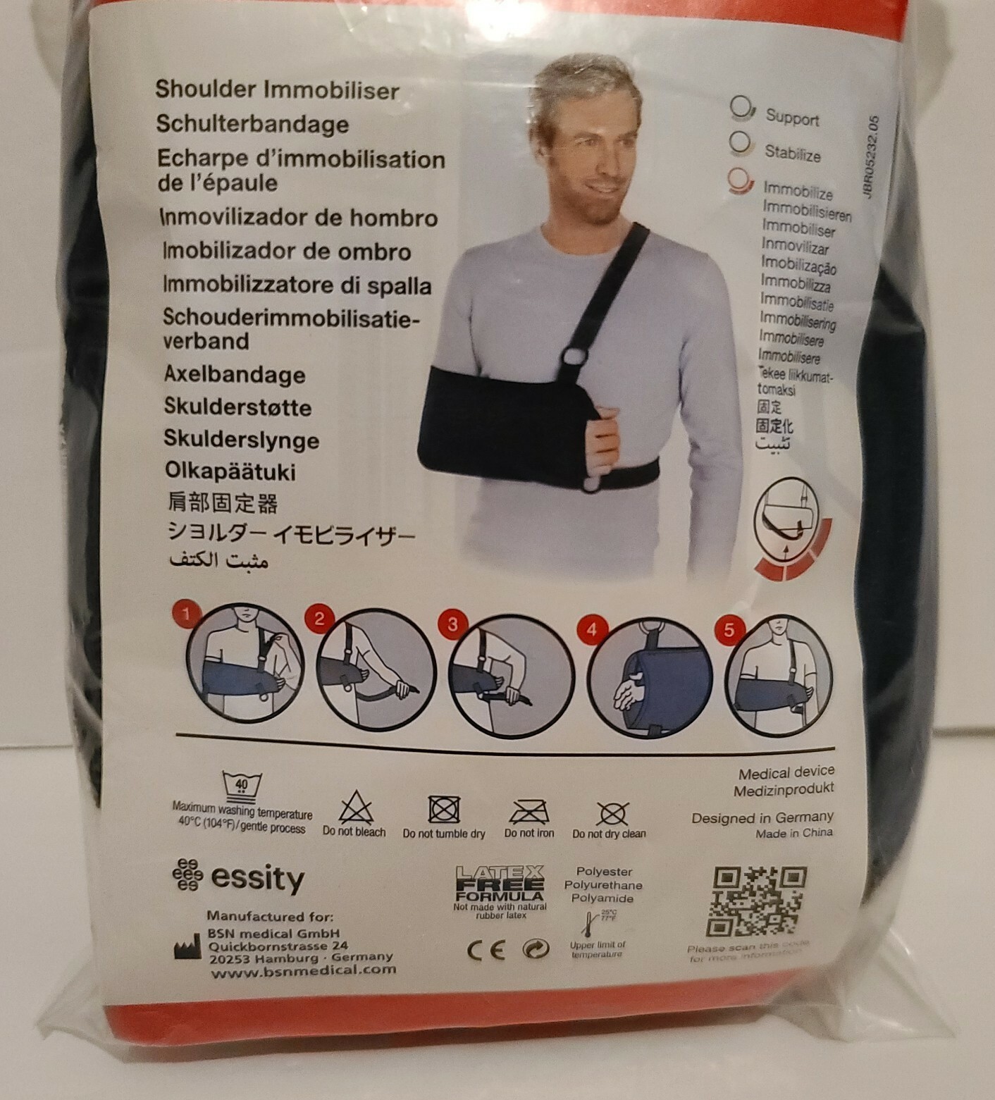 Shoulder Immobilizer Universal Actimove Umerus 73423-12 (New – Open Box)