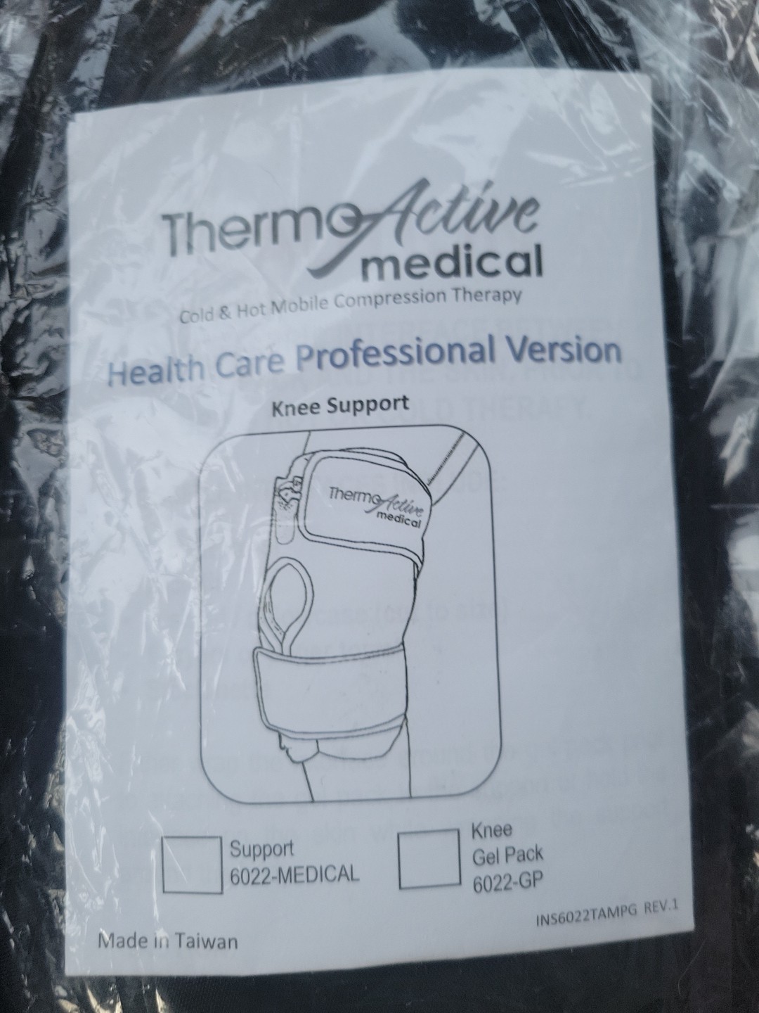thermoactive Cold And Hot Compression Therapy Knee Support