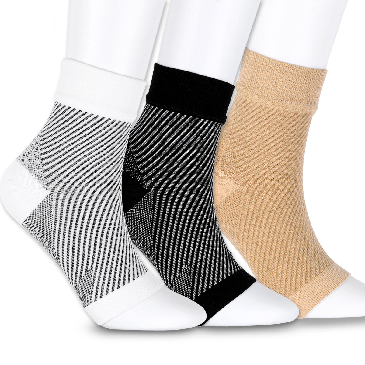 Compression Ankle Socks for Men, Women – Arch Pain Relief Feet Care Accessories