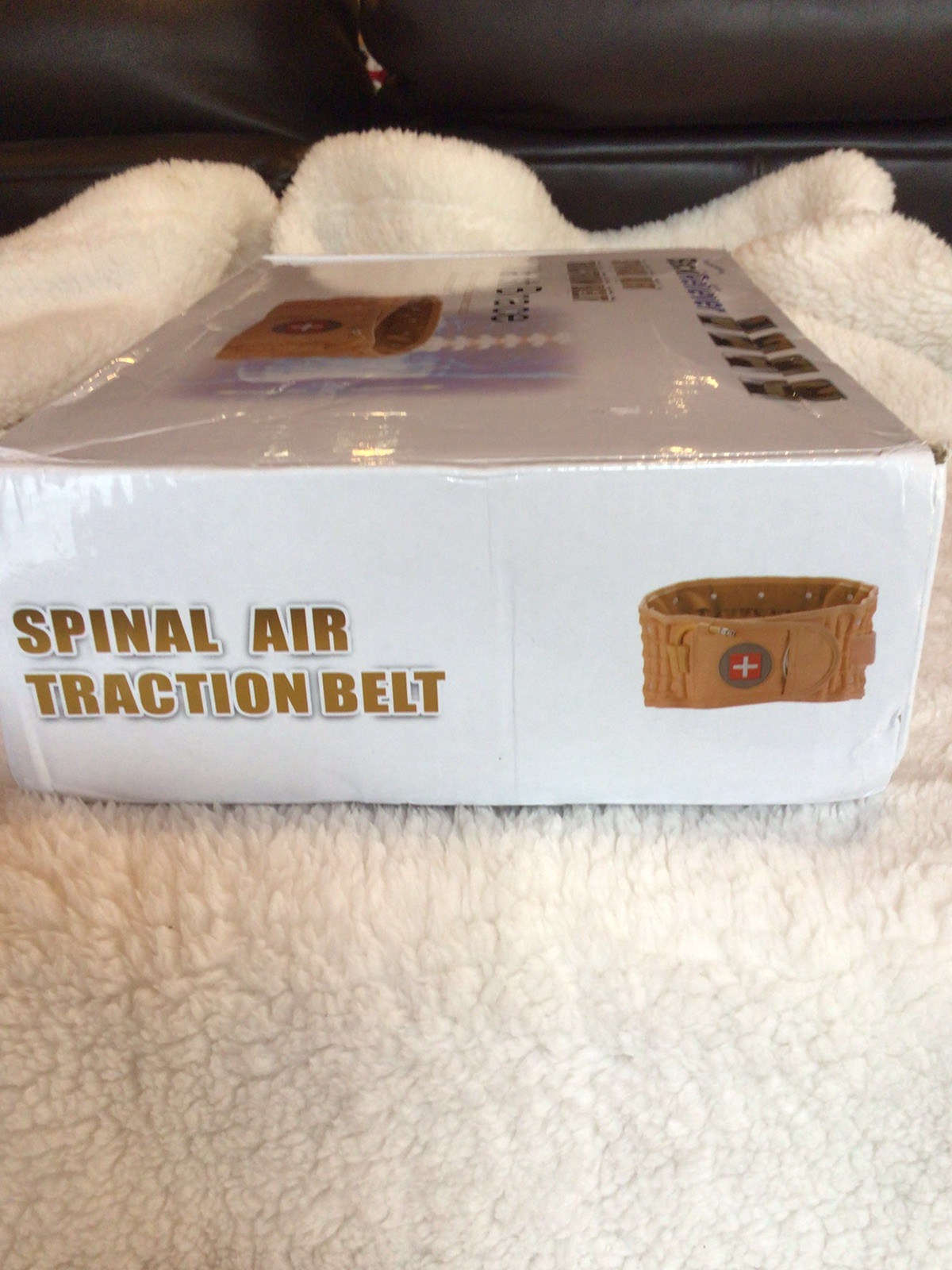 Spinal Air Traction Belt – Waist Brace For Lower Back Pain Relief & Support