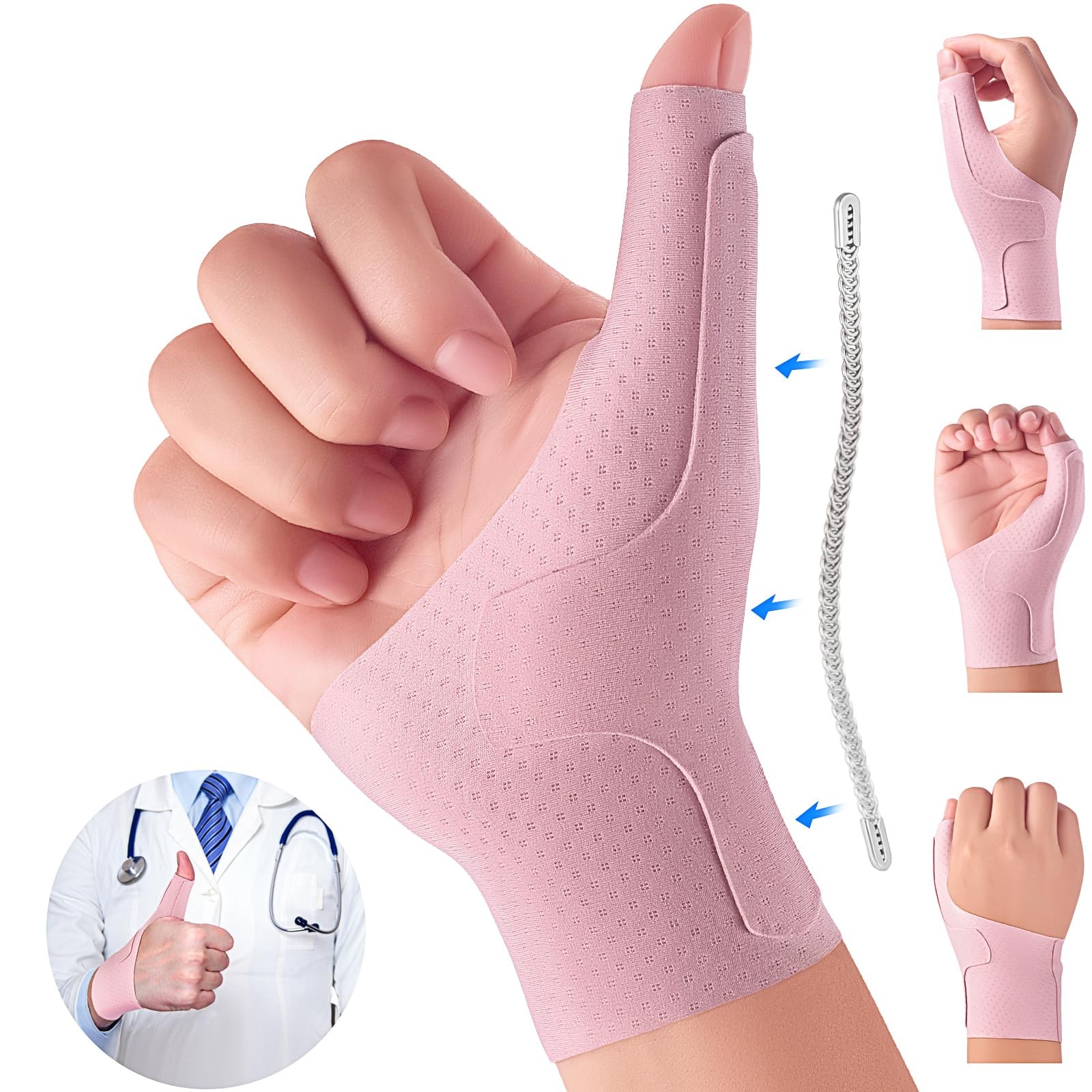 Wrist Thumb Brace Mommy Compression Stabilizer Waterproof Thumb Spica Splint …