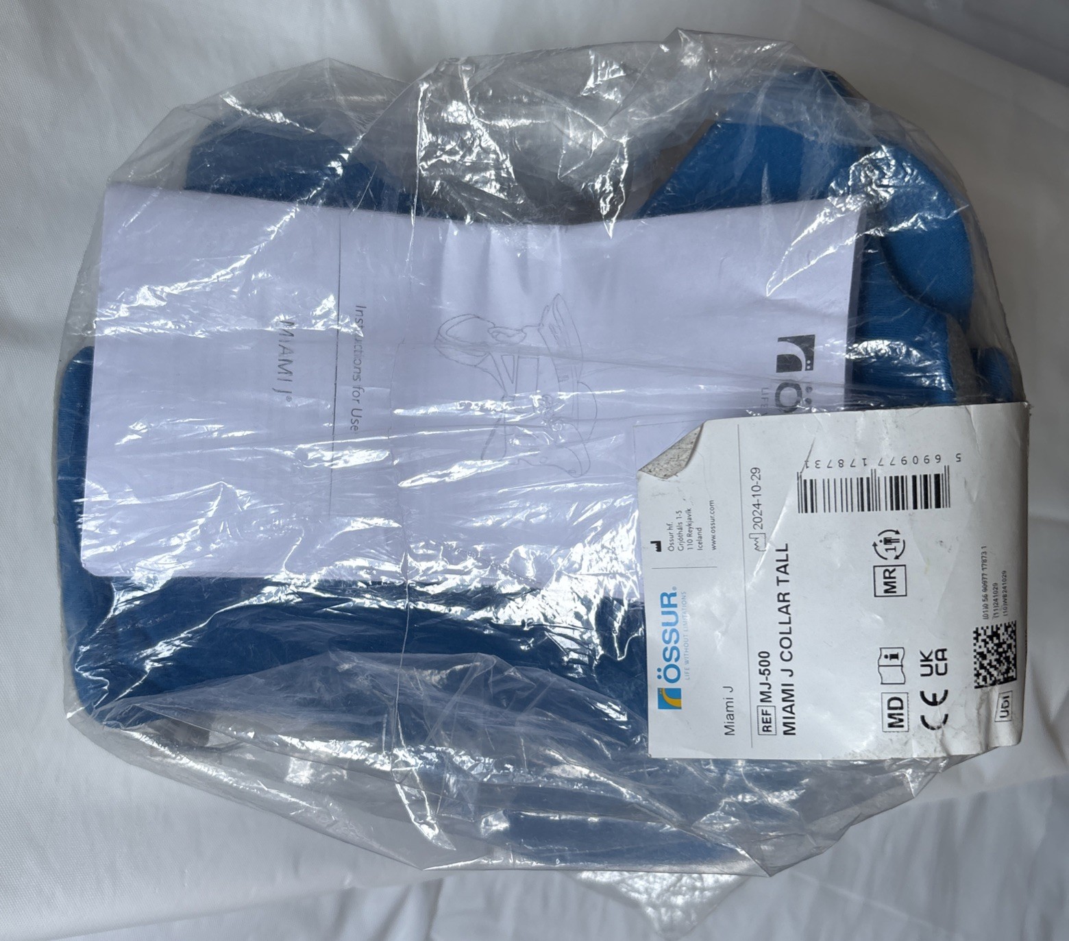 Ossur Miami J Cervical Collar Immobilizer MJ-500 Tall – Long Tall Neck