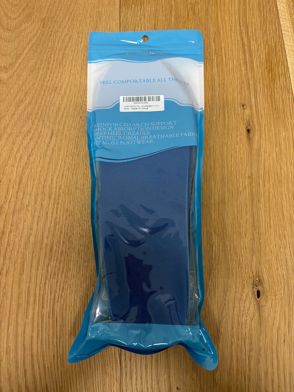 Comfort Insole Reinforced Arch Support Men’s Large 12-13
