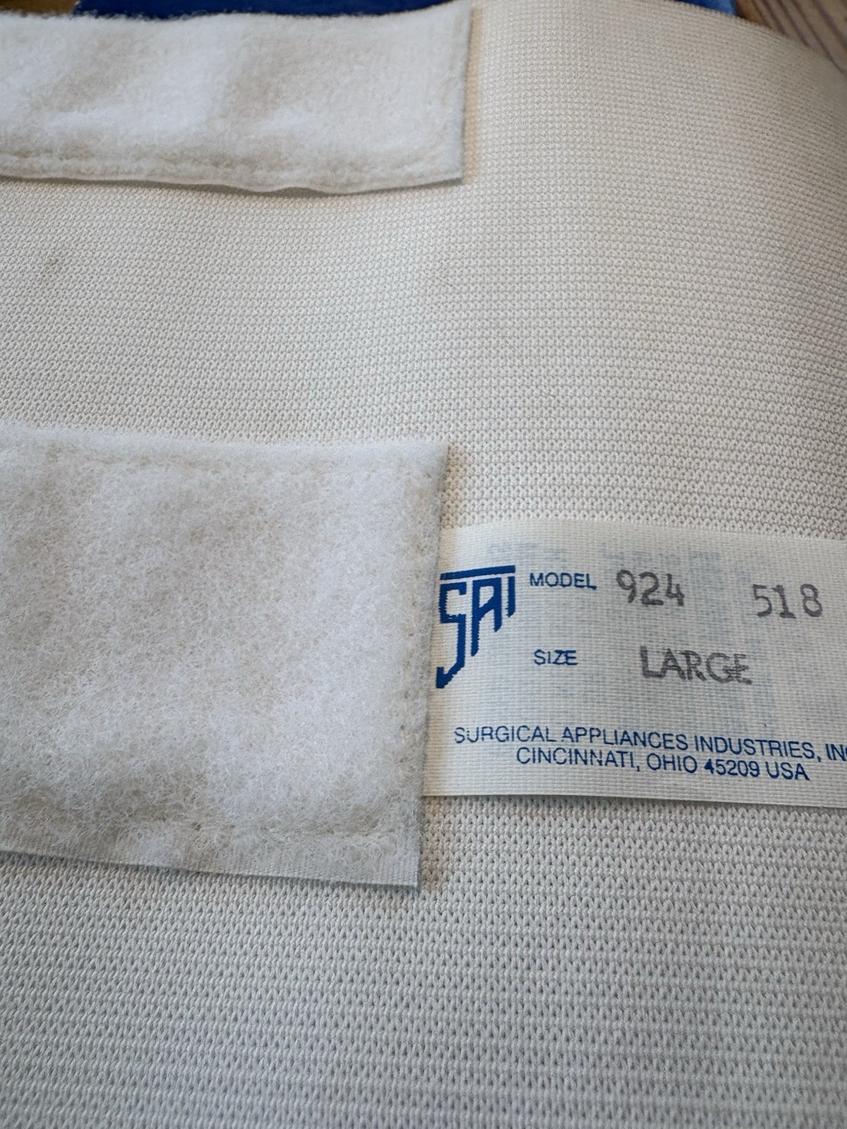 OTC MALE RIB FRACTURE ELASTIC SUPPORT 10″ WIDE SIZE LARGE NEW IN BOX OLD STOCK