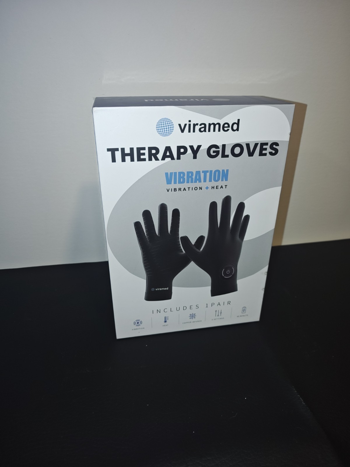 Viramed Arthritic Therapy glovesvibration + heat
