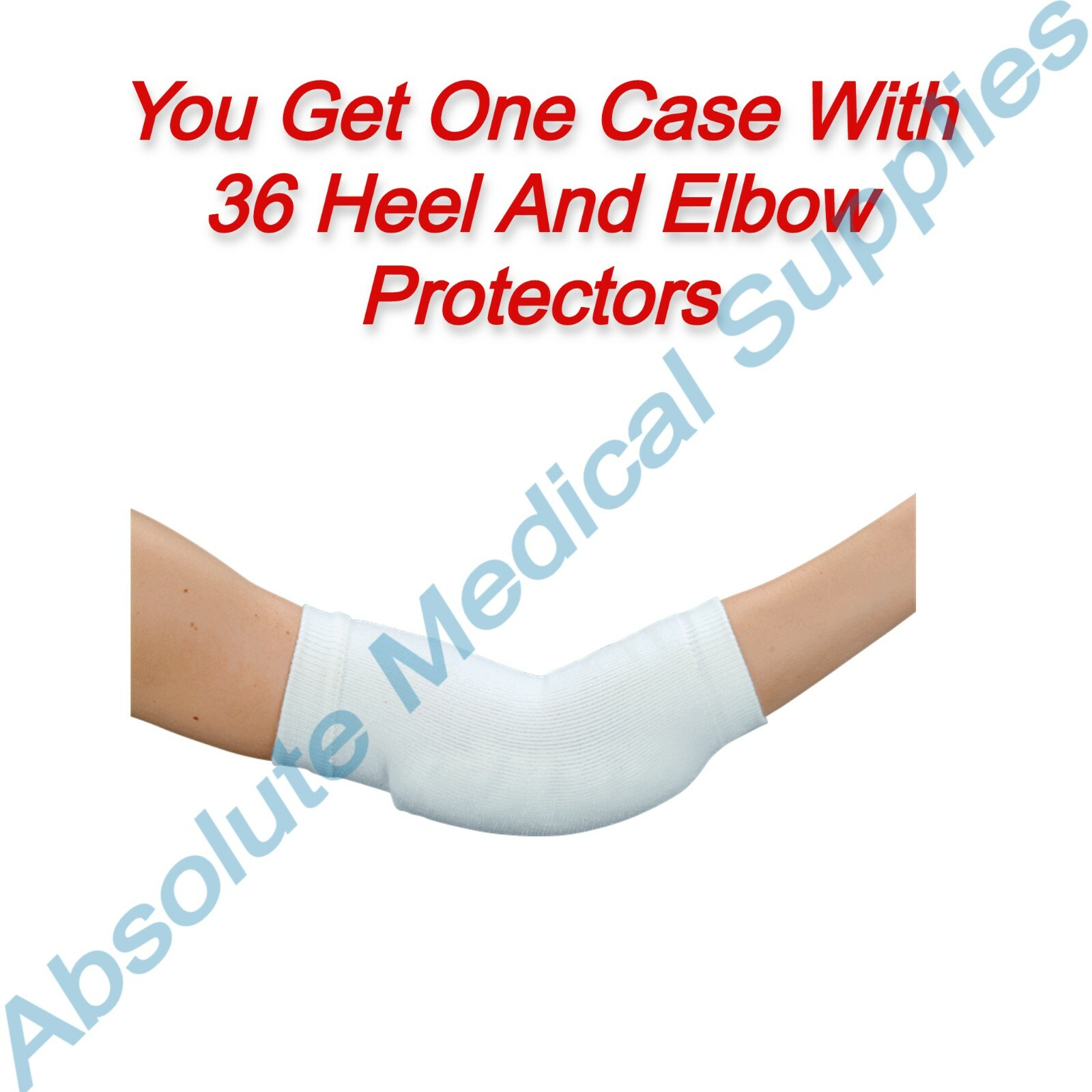 *36-Pack* DeRoyal Heel and Elbow Protector Adjustable M3001U