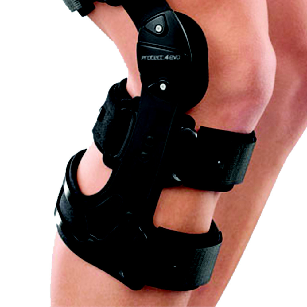 FGP Functional Knee Pad 4 Point PROTECT 4 EVO Polycentric Joint Right Black