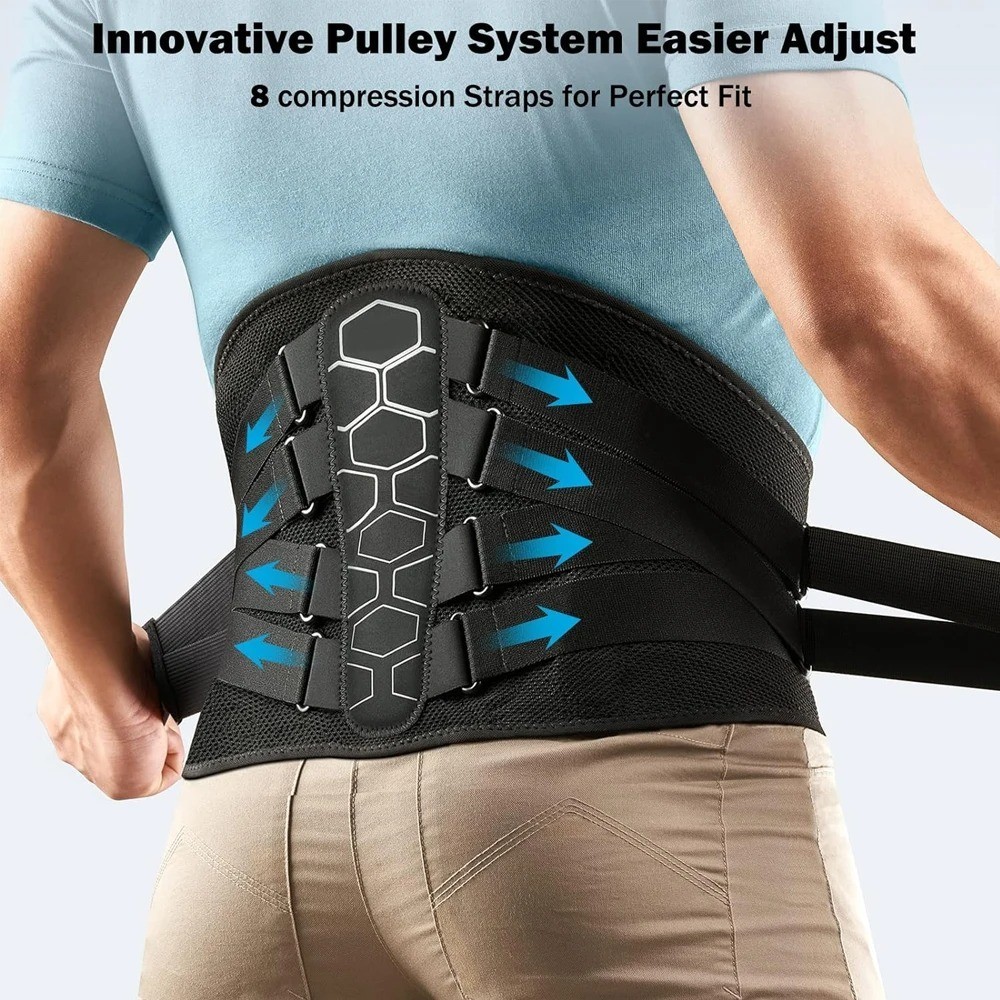 Back Brace for Lower Back Pain, Sciatica, Herniated Disc Scoliosis, Back Support