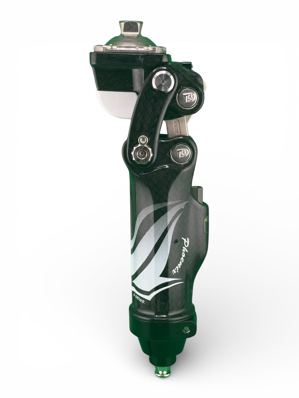 Phoenix Graph-Lite Graph lite prosthetic knee. Pneumatic prosthetic knee.