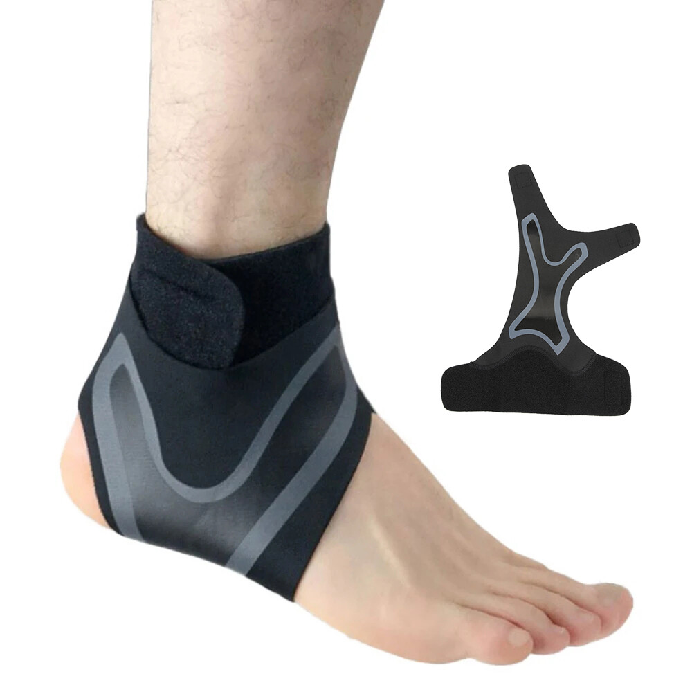 Ankle Support Compression Ankle Brace Elastic Sprain Strap Plantar Fasciitis Gym