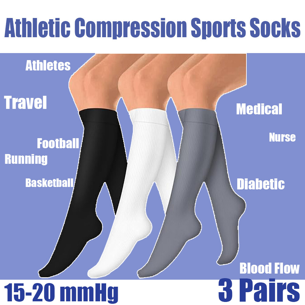 Unisex Stockings Diabetic Pain Relief Compression Socks for Varicose Veins