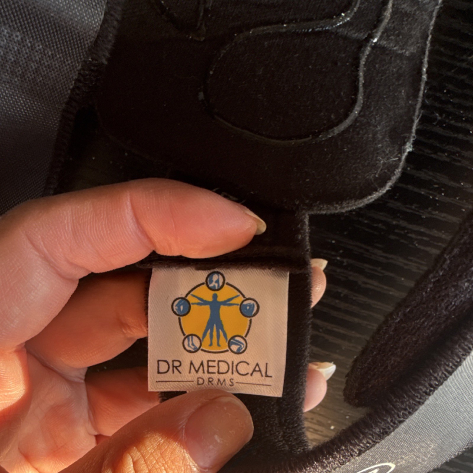 DR MEDICAL KB-138R Knee Brace Black UNI/R Orthopedic Support
