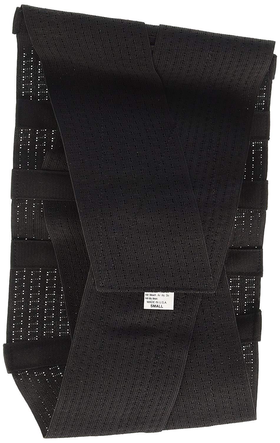 Bilt-Rite Mastex Health Vent-X Back Support, Black, Small