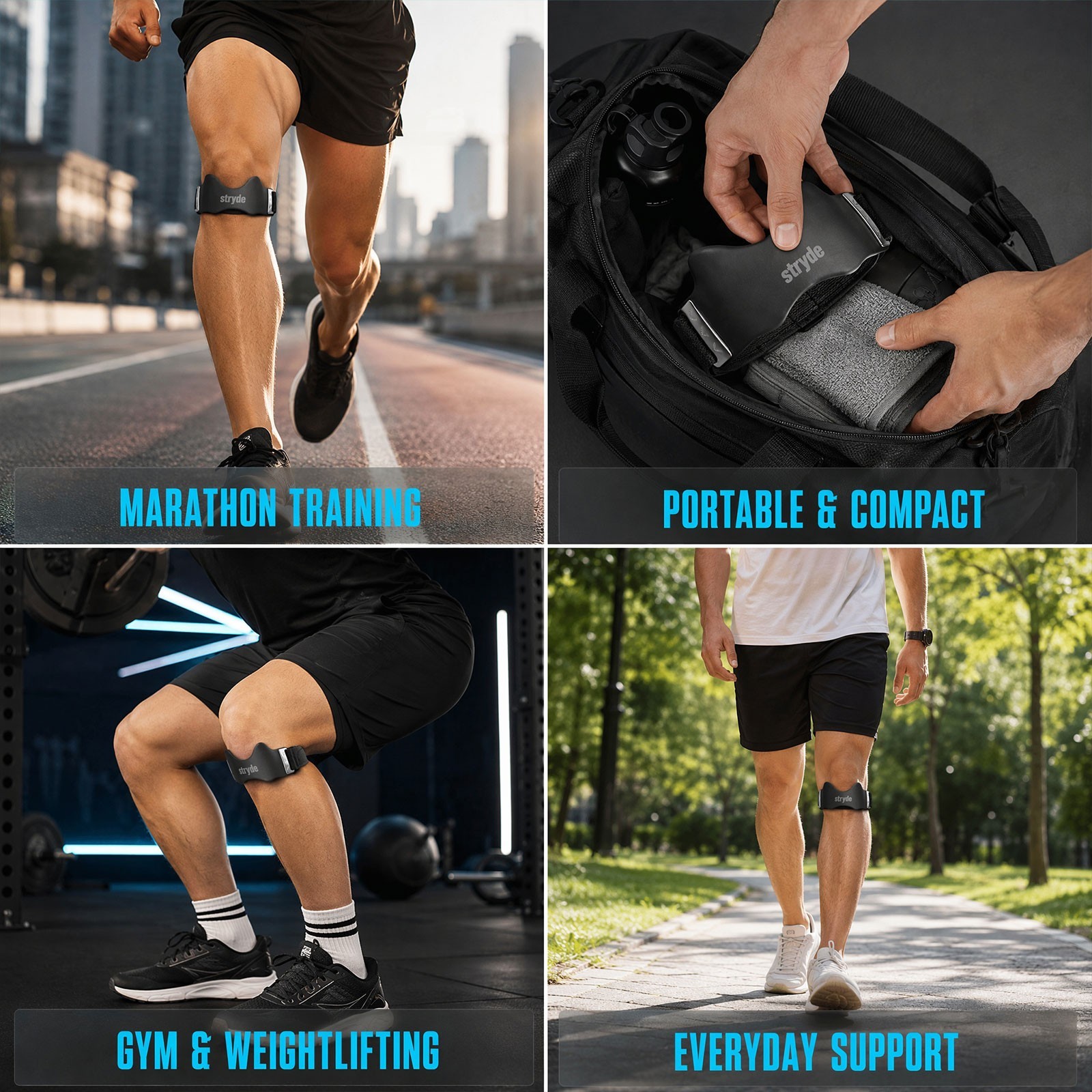Stryde Precision Knee Strap Patellar Tendon Sports Knee Support