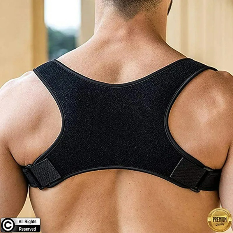 Adjustable Posture Corrector Back Shoulder Support Correct Brace Belt Men Women