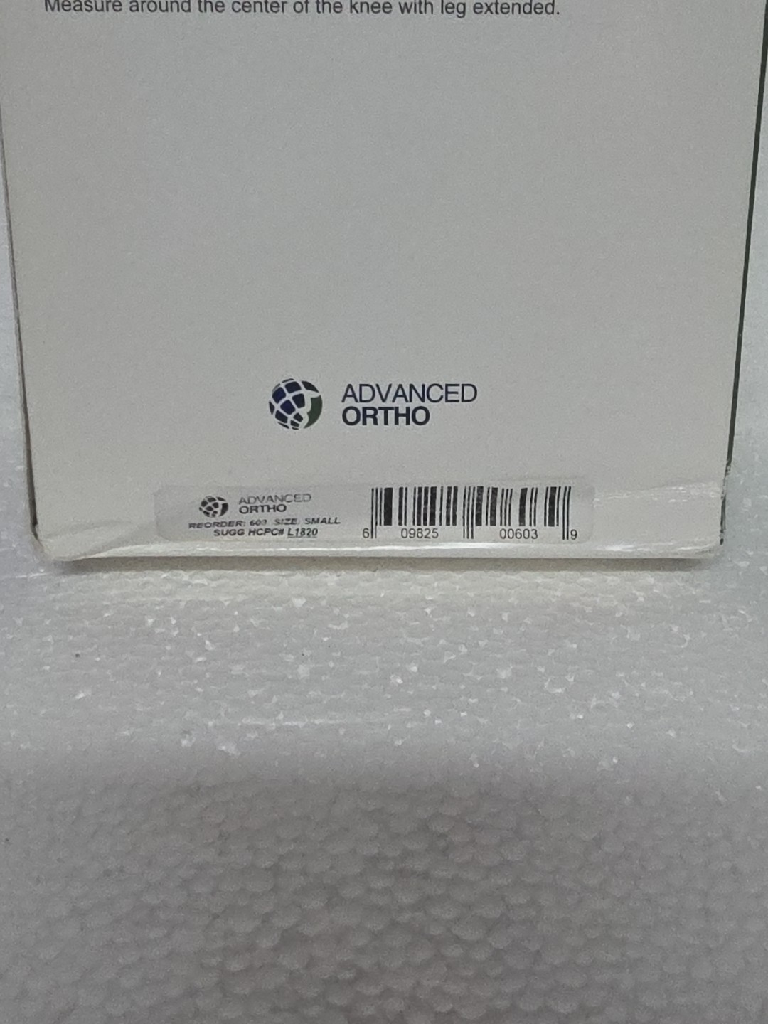 Advanced Ortho Wrap Around Hinged Knee Brace Size-S