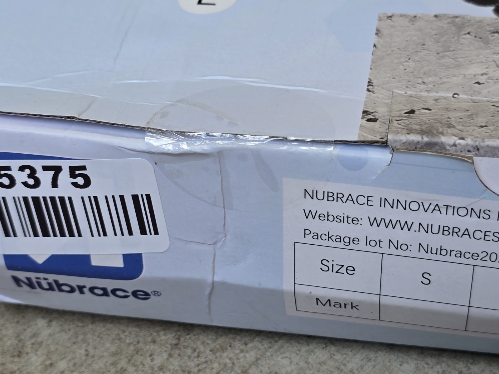 Nübrace Power Boost Knee Brace After Surgery Support – Size L Large