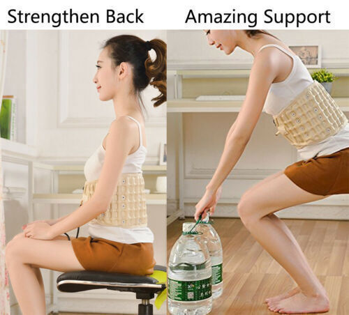 Aptoco Decompression Belt Back Brace Lumbar Support Spinal Air Traction Extender