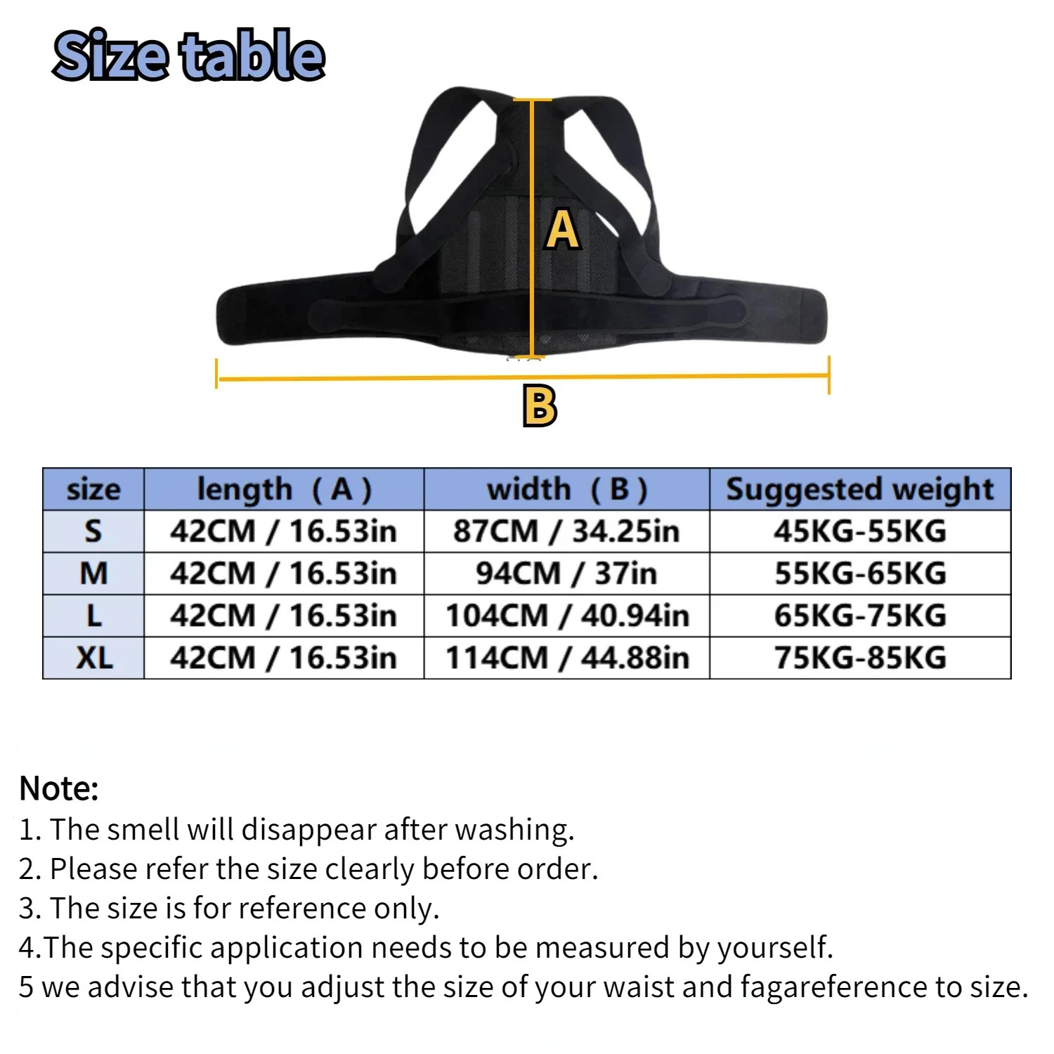 Posture Corrector Back Orthopedic Straps for Men and Women Fully Adjustable Spin
