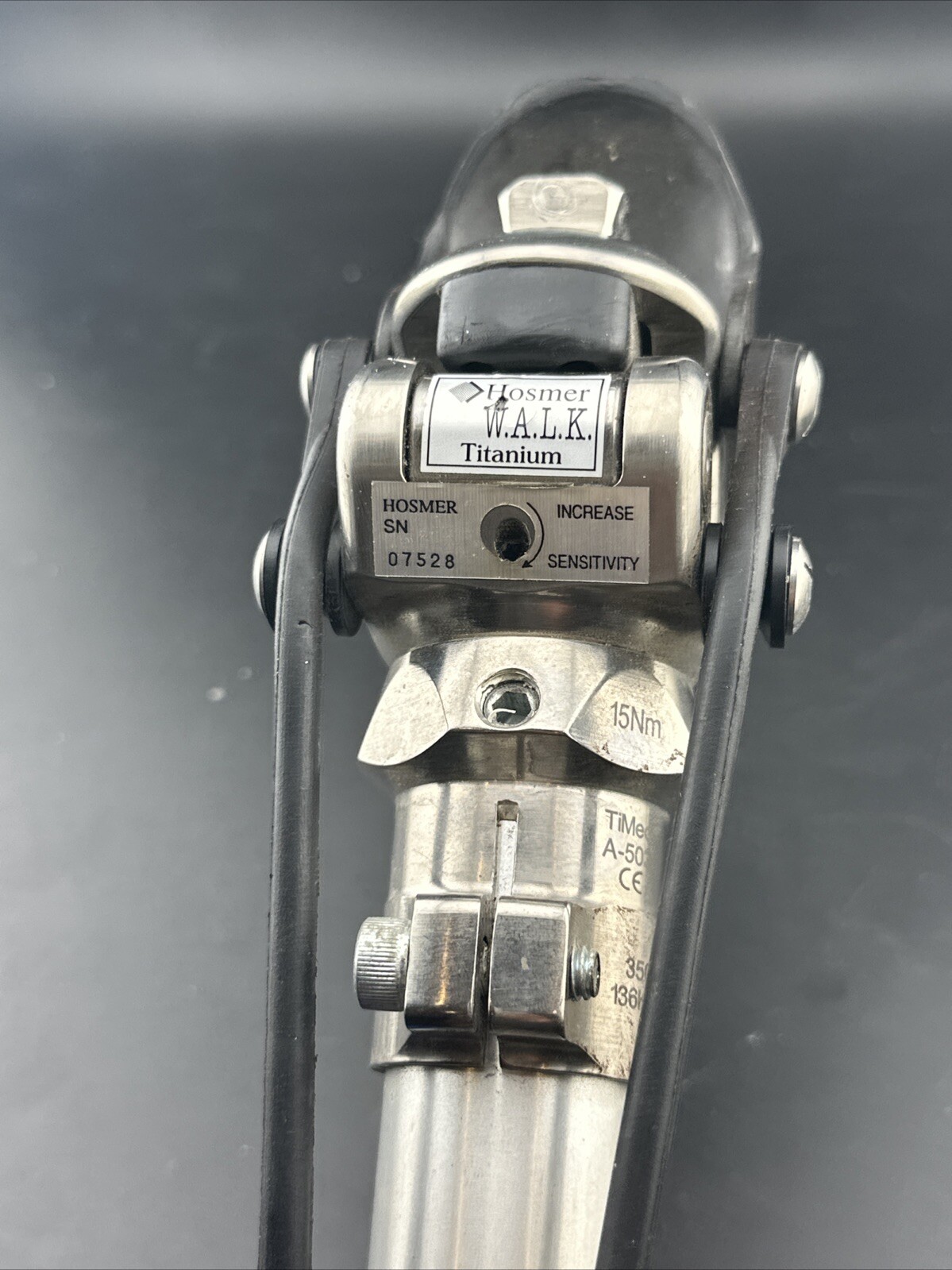 Hosmer Single Axis Prosthetic Knee With Pylon. Total Ht 42.5cm
