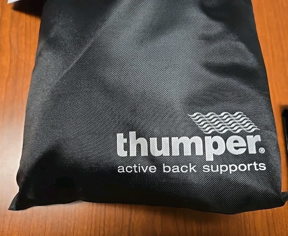 Thumper Companion, Neck And Back Support With Adjustable Air Pump