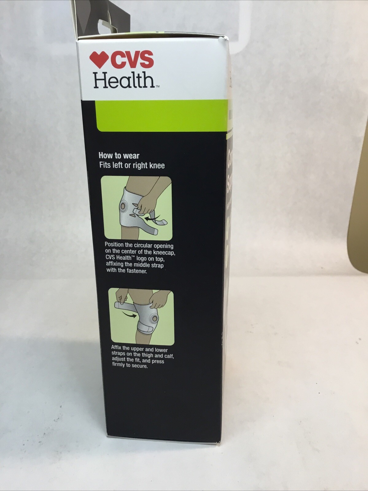 CVS Health Compression Knee Support Breathable Material Size Med/Lg