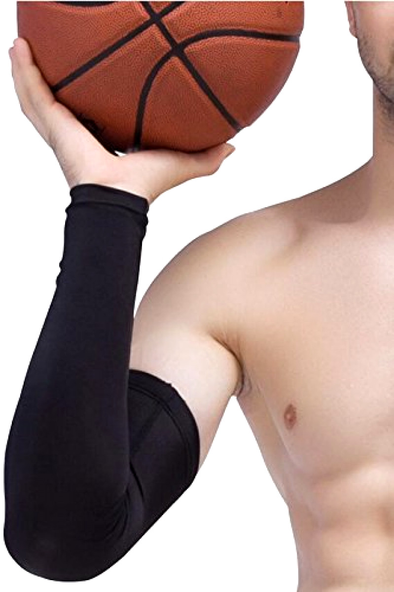 Copper Compression Elbow Sleeve – Tennis & Golf brace Support Pain Relief Large