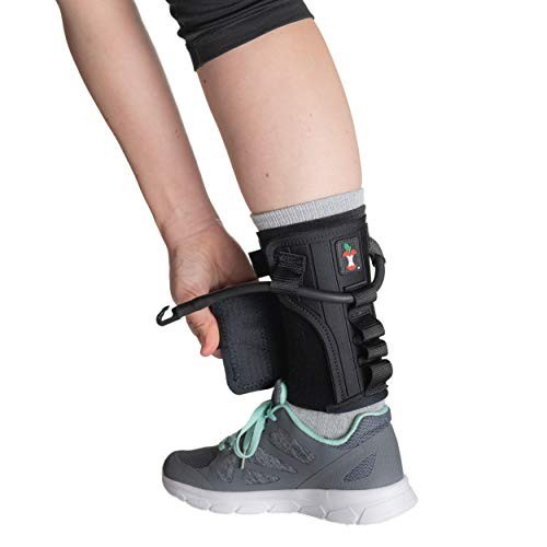 Foot Drop Brace for Walking Support – Soft Ankle Orthosis AFO for Men & Women, M