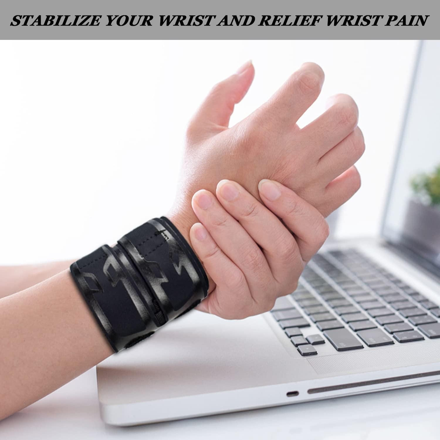 Aolikes 1pcs Wrist Brace,ultra-thin Compression Wrist Straps Wrist Support for W