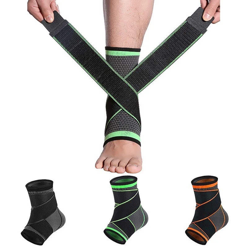 1PC Ankle Brace Compression Support Sleeve Adjustable for Sports Men Women