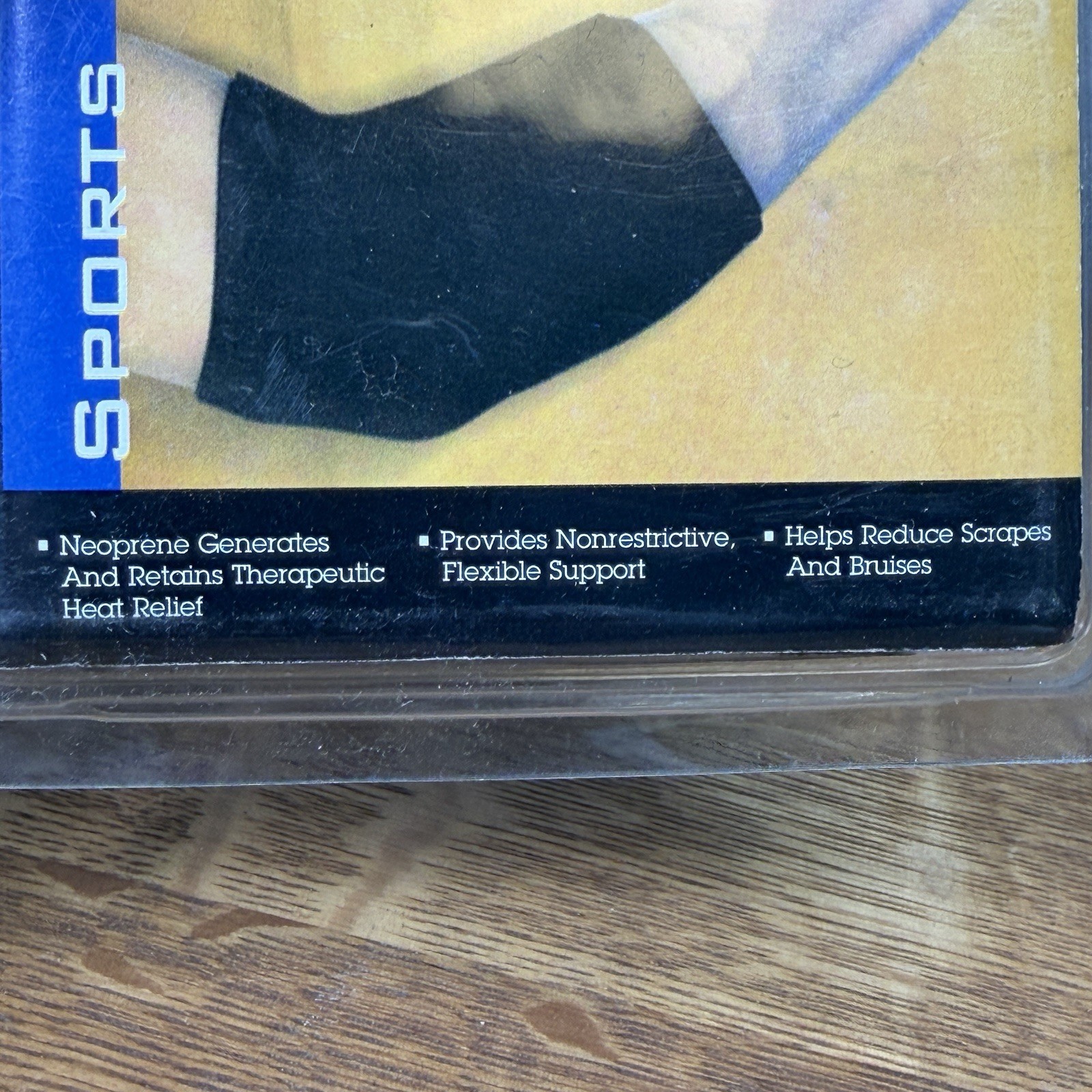 New Vintage Weider Fitness Neoprene Elbow Support Adult Size Small 7”-9”