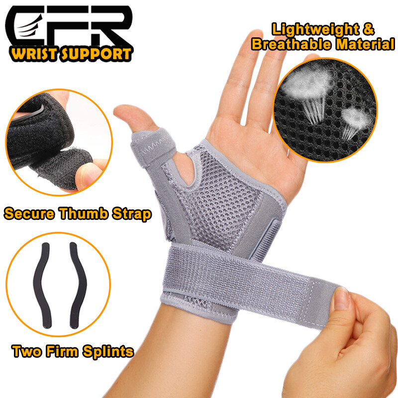 Thumb Wrist Brace Support Hand Sprain Carpal Tunnel Arthritis Running Left&Right