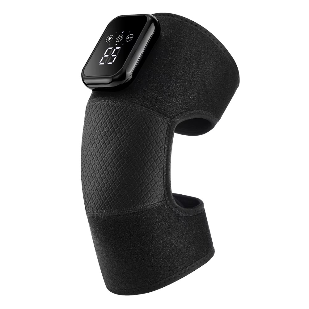 Vibration Massage Knee Pad Heating Wrap Belt Larger Thermal Area Joint Muscle Re