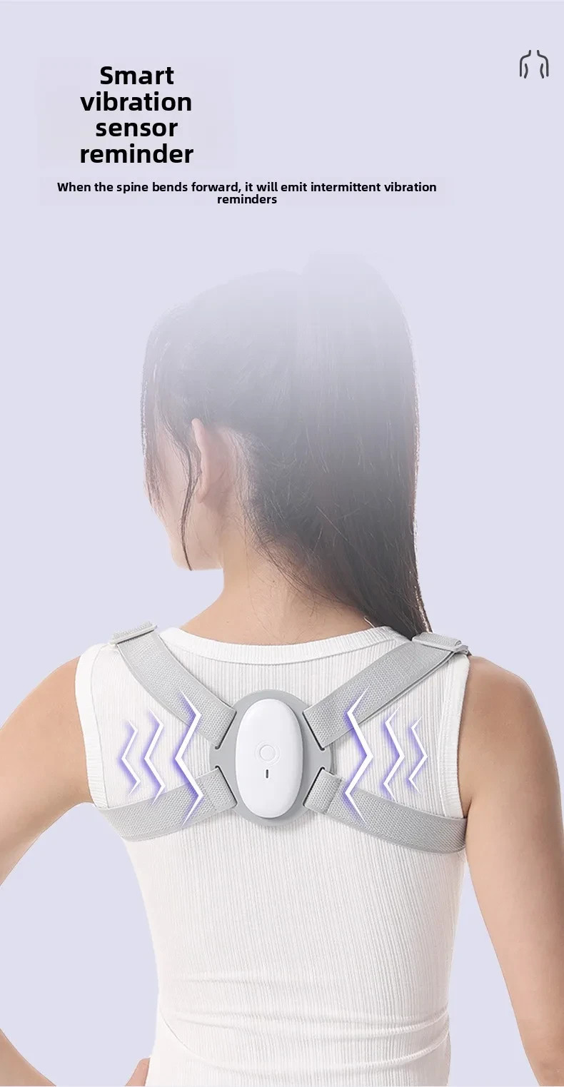 Smart Posture Corrector Vibration Reminder USB Rechargeable